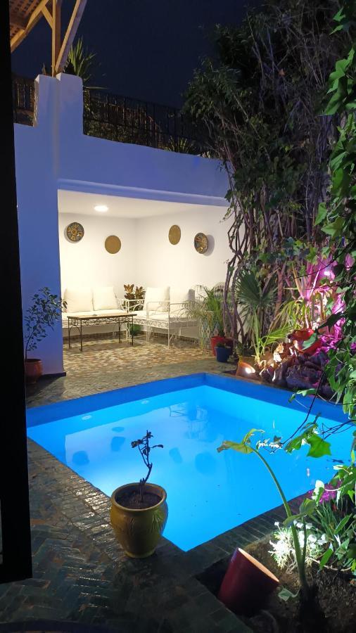 Апартаменты Dar Ben Daoud Avec Piscine Et Terrasse Privee Фес Экстерьер фото
